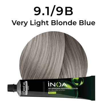 L'OREAL - INOA_iNOA 9.1/9B Very Light Blonde Blue_Cosmetic World